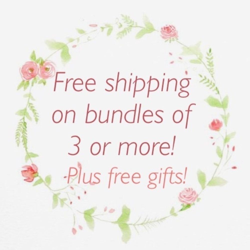 Free ship 3+ in bundle plus free gift this week!